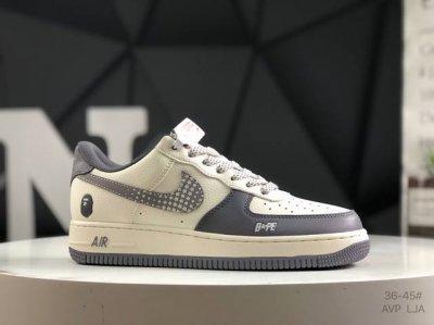 Company-Level Half-Size Nike Air Force 7 Air Force One Low-Top Versatile Casual