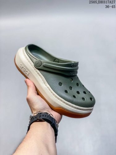 crocs Crocsband Full Force Eva Thick-Soled Hole Sports Sandals For Men And Wo