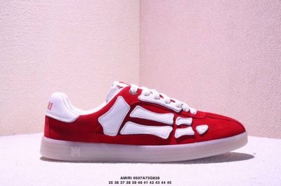 Amiri Skeleton High Bone Shoe - Skel Top Sneakers Low-Top, The King Of Los Angel