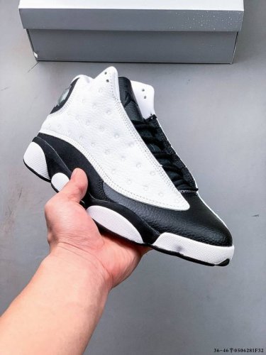 Company-Level! Air Jordan 13 Xiii Brave Blue Michael Jordan Aj13 Retro Mid-Top C
