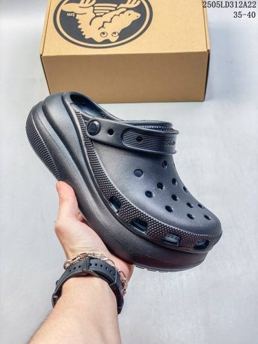 Inner Box Plus 10 Yuan Crocs Classic Clog Crocs Series Thick-Soled High-Heeled C