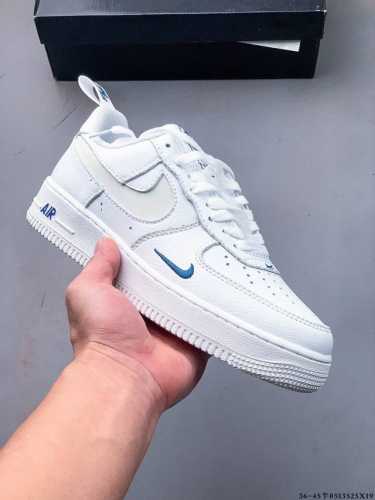 Authentic Two-Layer Label!Nike Air Force 1 Low Classic Low-Top Casual Sneakers 0