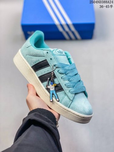 Genuine Adidas Adidas. Trefoil Campus 00S Bread Shoes, Retro Casual Sneakers. Mi
