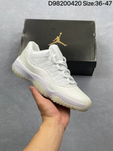 Nike Air Jordan 11 Retro Low "Concord" Aj11 Michael Jordan Low-Top Sports Cultur