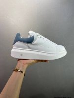 Italian Luxury Brand - Alexander Mcqueen Oversized Exaggerated-Sole Suede Leathe