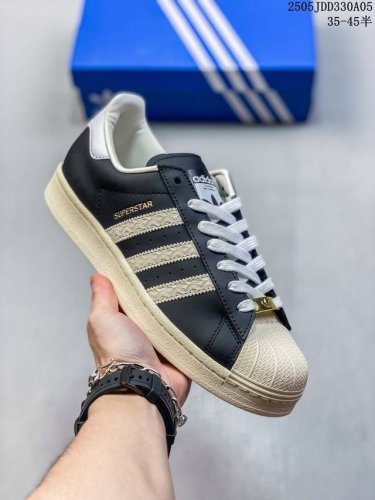 Adidas Originals Superstar White/Black Retro Trend Slip-Resistant Durable Low-To