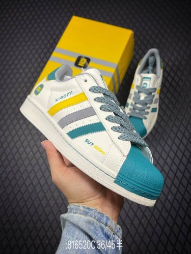 c Adidas Superstar Shell Toe Classic All-Match Casual Sneakers Interprets The