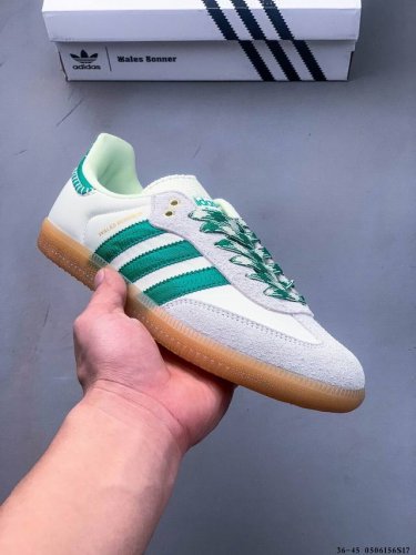 Authentic Label! Wales Bonner X Samba Og Retro Low-Top Casual Skate Shoes 050615