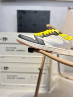 Company-Level Top-Layer Leather Jordan Air Jordan 1 Low Aj1 Low-Top Series Baske