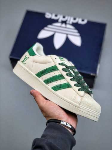 Adidas Team Court Lv Collaboration Edition Shell-Shaped Toe, Bold Japanese And K