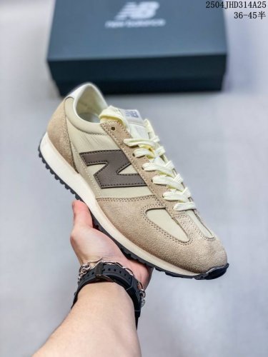 New Balance Nb 471 Fabric Cow Split Leather Retro Fashion Non-Slip Wear-Resistan