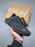 Hoka One One Satisfy Running Mafate Trail Low-Top Cushioning Outdoor Hiking Func