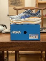 Hoka W Bondi 9 Wide Premium Trail Running Shoes Bondi 9 Dual-Layer Construction