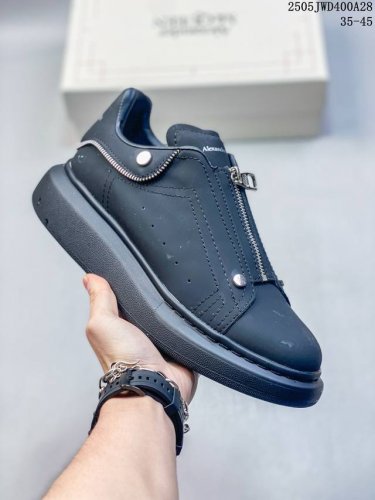 alexander Mcqueen Alexander Mcqueen Sole Leather Sneakers Low-Top Fashion Thi