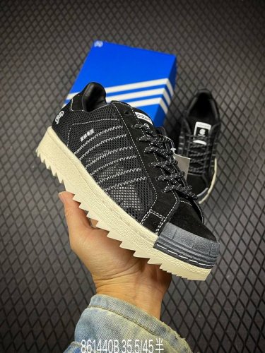 B Genuine Clot X Superstar Edison Chen Co-Branded Classic Sports Shoes Adidas Ad