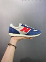 New Balance Nb 471 Series Fabric Cowhide Layer Leather Retro Fashion Slip-Resist
