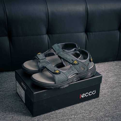 Core Private Ecco Aibu Men's Leather Comfort Beach Sandals Off-Road Series Conve