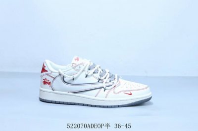 Jordan Air Jordan 1 Low Aj1 Joe 1 Low-Top Retro Culture Leisure Sports Basketbal
