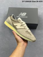 New Balance Nb 471 Series Fabric Cow Split Leather Retro Fashion Non-Slip Wear-R
