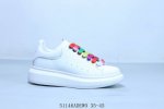 alexandermcqueen Alexander Mcqueen Mcq Couple Sports White Shoes Thick Bottom