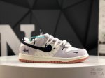 Real Label With Half Size Nike Sb Dunk Low Sup Series Straps Pig Eight Gray Hook