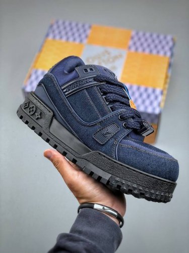 lv-Louis Vuitton Trainer 2025 Catwalk Latest Model Original 1 1 Development R