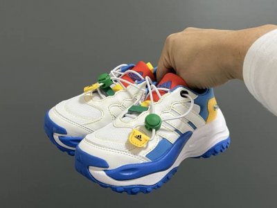 A Home New Elastic Buckle Children's Dad-Style Sneakers Size: 24-37 Classic Adid