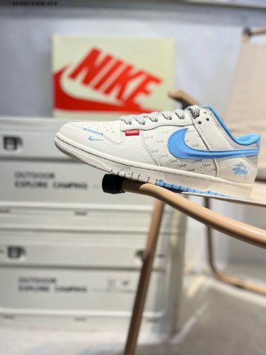Nike Sb Dunk Low "Stussy Joint" Anniversary High-End Custom Low-Top Casual Shoes