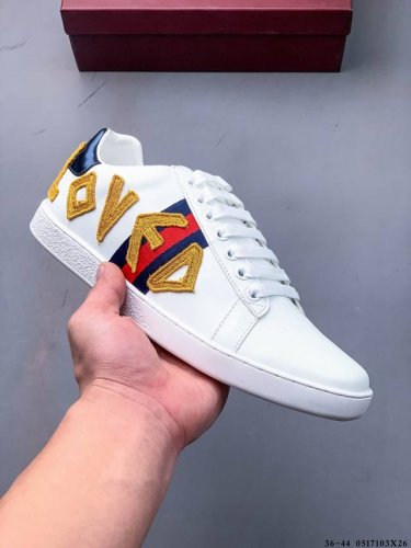 Guangdong Version Of Gucci Sneakers Series Gucci Classic White Shoes Are Evergre