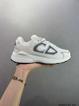 dior B30 Dior Mesh Low-Top Sports Casual Shoes This Series Is Made Of Black M - Click Image to Close