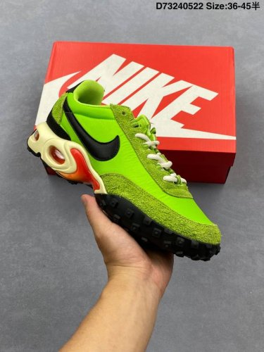 New Nike Air Max Waffle Sp Action Green Casual Running Shoes Air Cushioning Spor