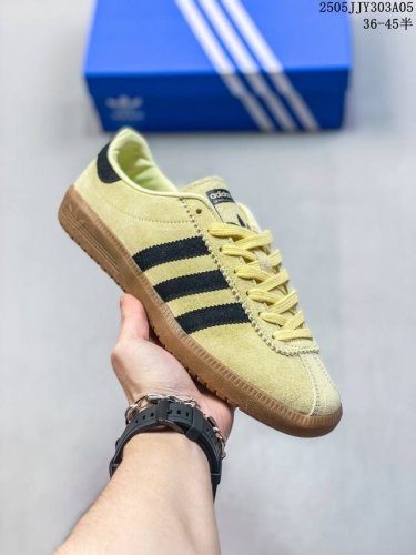 Authentic Label With Half Size Adidas Three-Leaf Clover Retro Shoes For Men And