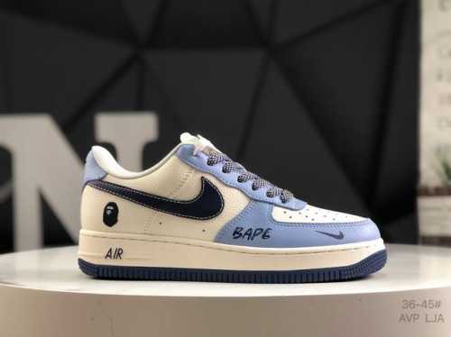 Company-Level Half-Size Nike Air Force 7 Air Force One Low-Top Versatile Casual