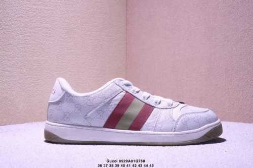 Genuine Label Gucci Distressed Screener Sneaker Nostalgic Version Original Old G