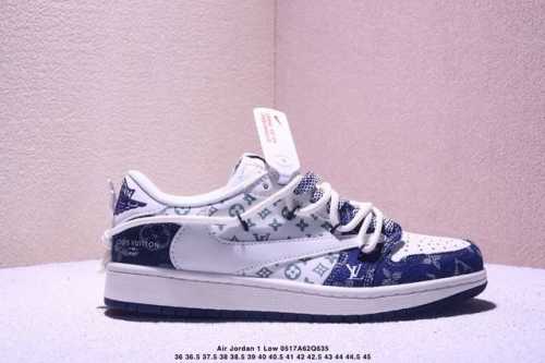 Overseas Hit Limited Sale Travis Scott X Fragment Design X Jordan Air Jordan 1 L