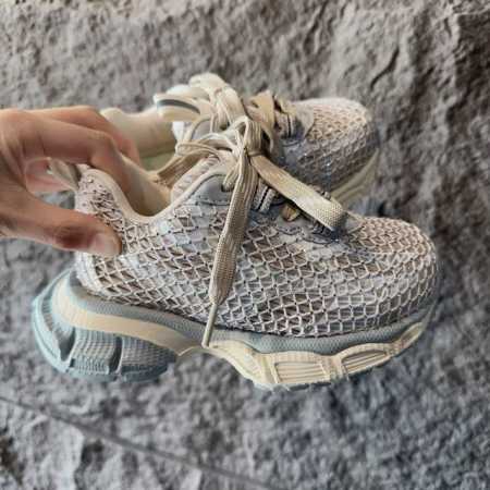 Balenciaga 3Xl Rhinestone Kids' Shoes Parisian House Thick-Soled Height-Increasi - Click Image to Close