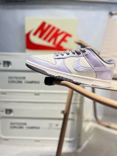 Nike Sb Dunk Low "North Face" Anniversary High-End Custom Low-Top Casual Shoes C