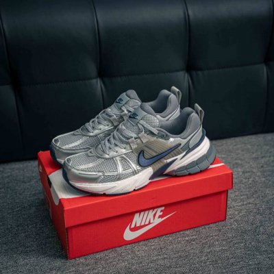 Core Private Nike V2K Run Shock-Absorbing And Non-Slip Retro Low-Top Running Sho
