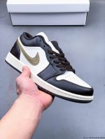 Top Layer Genuine Label! Nike Air Jordan Low 1 Jordan 1 Low-Top Classic Casual S