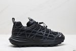 Genuine Dior B31 Mesh Rubber Round Toe Lace-Up Rattan Pattern Comfortable And We