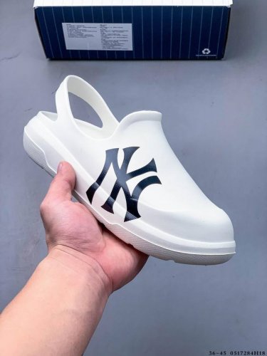 Mlb Chunky Bouncer Clog Sandal Spring New Style Sandals Retro Shoes Unisex New Y