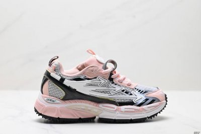 Corporate Off-White Ow Be Right Back Round Toe Lace-Up Low-Top Lifestyle Casual