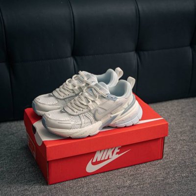 Core Private Nike V2K Run Shock-Absorbing And Non-Slip Retro Low-Top Running Sho