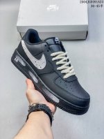 Nike Air Force 7 Air Force One Af 1 Low-Top Thick-Soled Height-Enhancing Versati