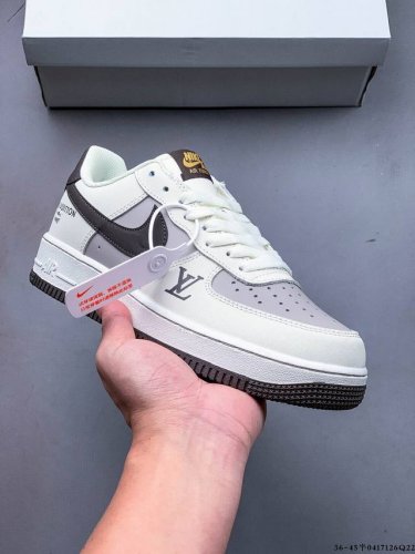 Second Layer Genuine Label! Nike Air Force 1 Low Air Force One Low-Top Classic V