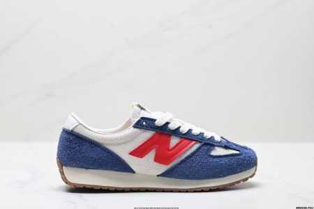 Genuine Label New Balance Nb 471 Series Fabric Cow Split Leather Retro Fashion N - Click Image to Close