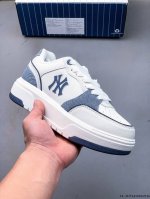Company-Level! Mlb Chunky Liner Thick-Soled Casual Running Shoes With Ny Print A