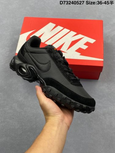 Nike Air Max Waffle Racer Sptriple Black Comfortable, Non-Slip And Wear-Resistan