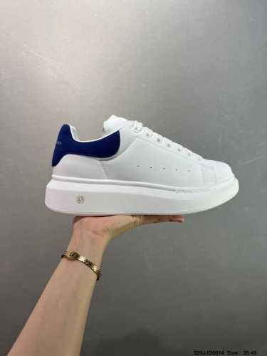 Italian Luxury Brand - Alexander Mcqueen Oversized Exaggerated-Sole Suede Leathe