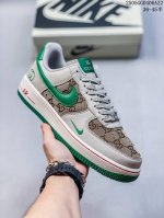 Limited Edition Overseas Sale Company-Level Nike Air Force 1 '07 Low Gucci Co-Br